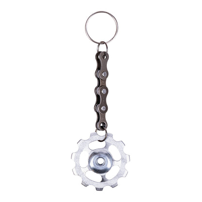 Bicycle Cog Funky Keyring